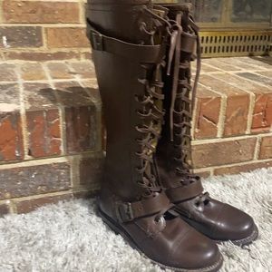 Previously Loved FRYE Lace boots